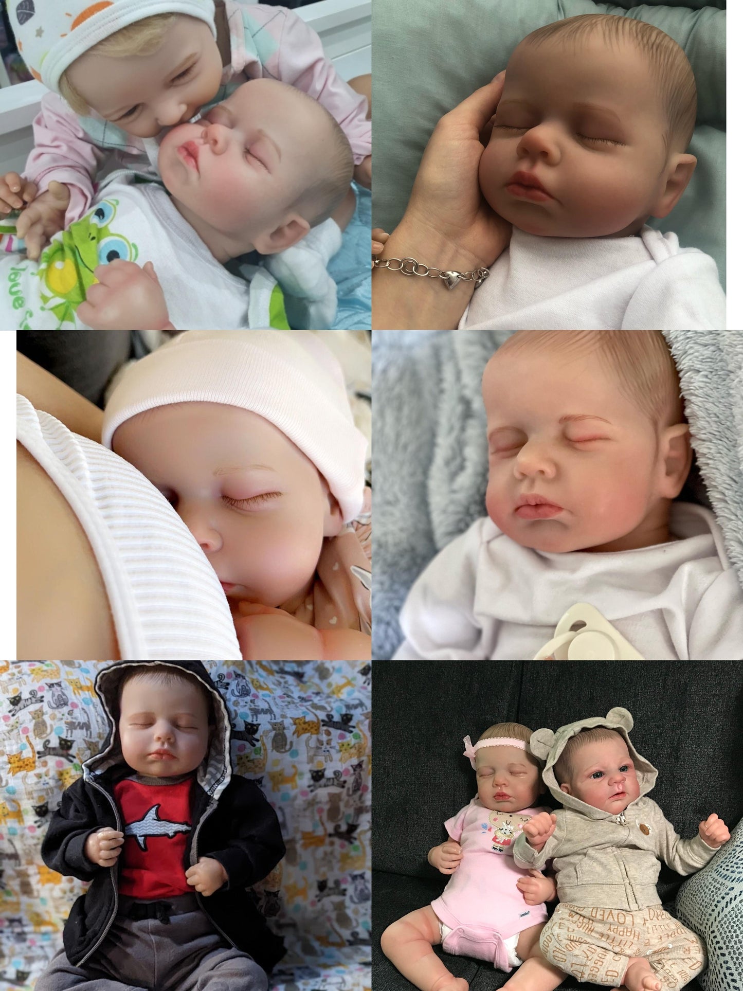 Bebê Reborn Menino Davi - Silicone vinil realista recém-nascido