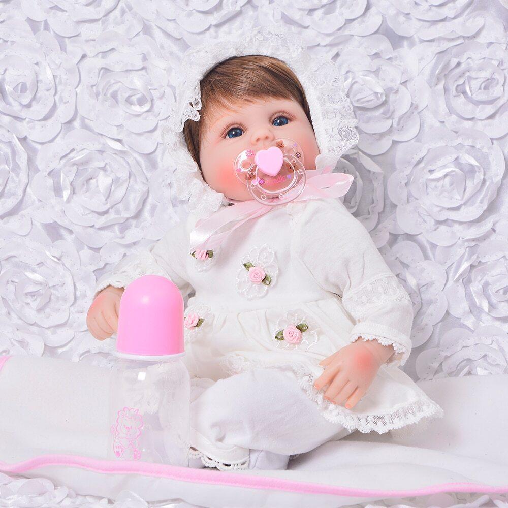 Bebe Reborn Marcia Linda de Silicone Vinil Macio (pronta entrega!)