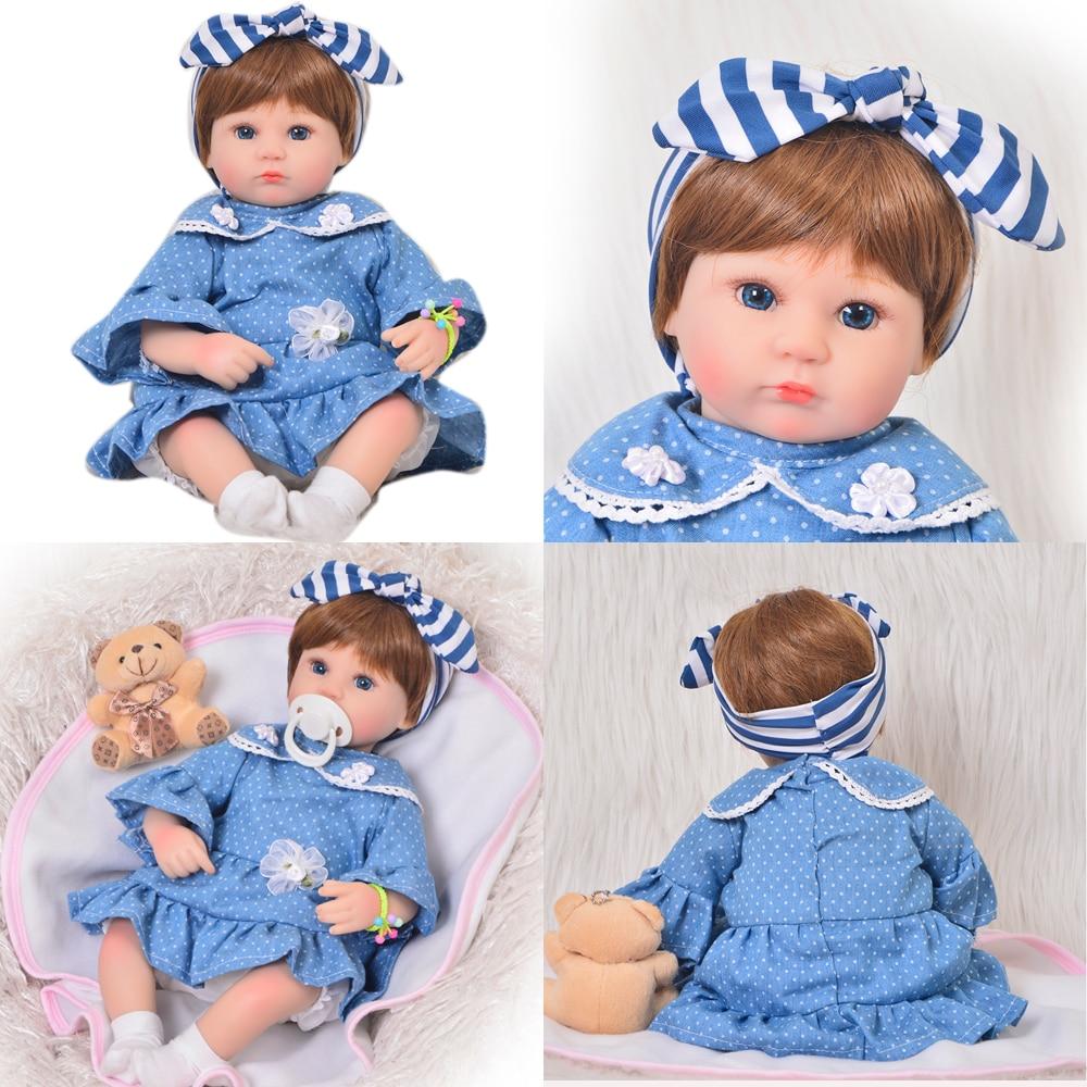 Bebe Reborn Luiza Linda de Silicone Vinil Macio + Ursinho de Pelúcia