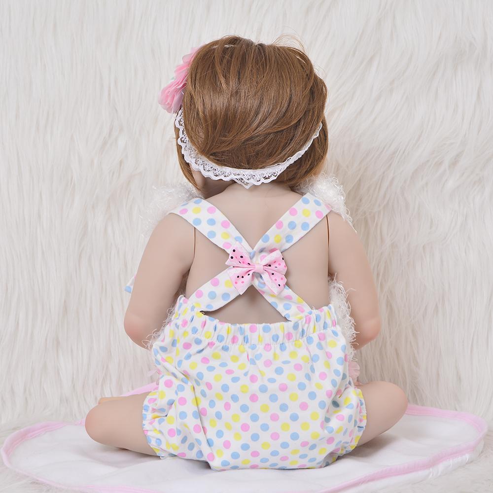 Bebe Reborn, Menina, 57 Cm corpo em Vinil Silicone - Pronta Entrega