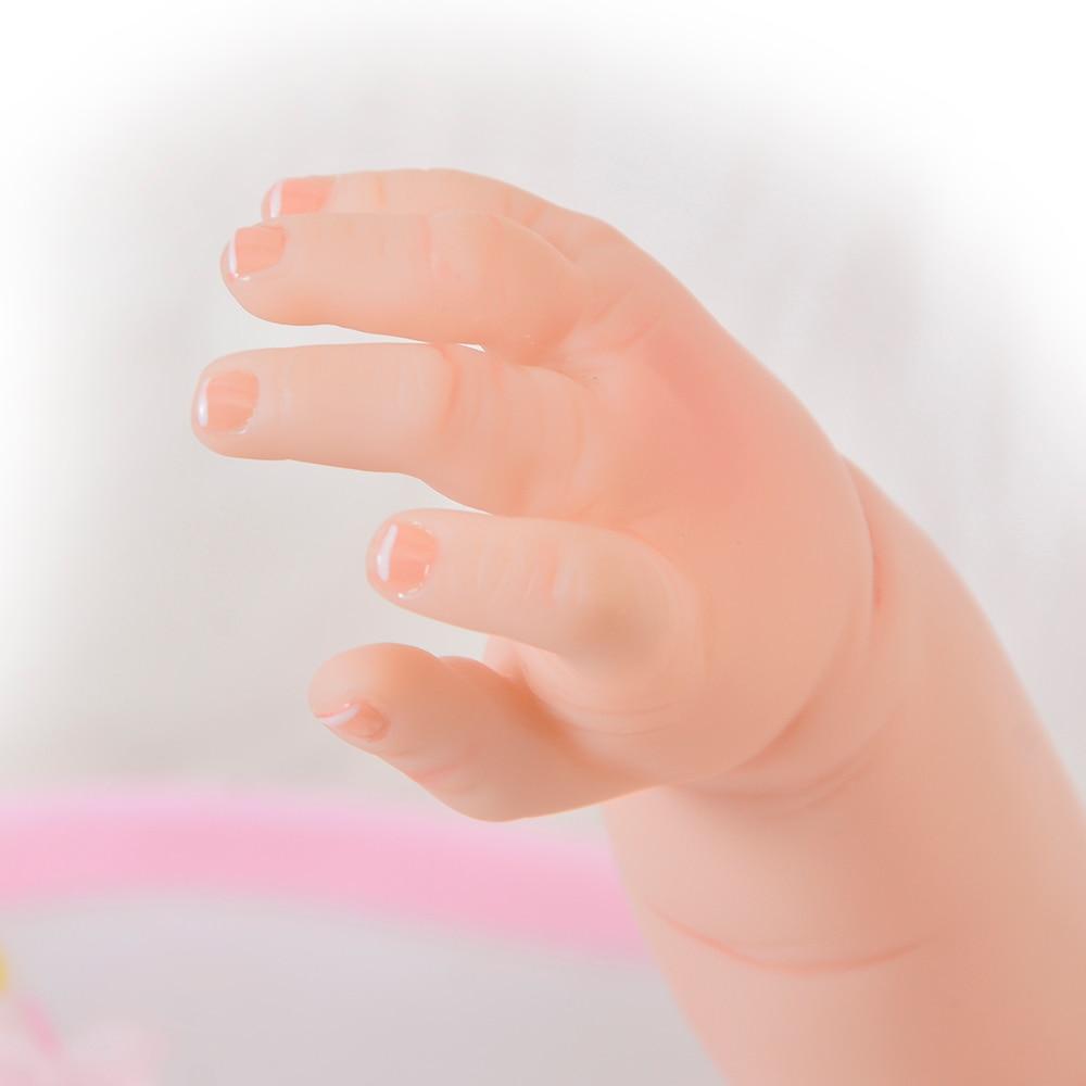 Bebe Reborn, Menina, 57 Cm corpo em Vinil Silicone - Pronta Entrega