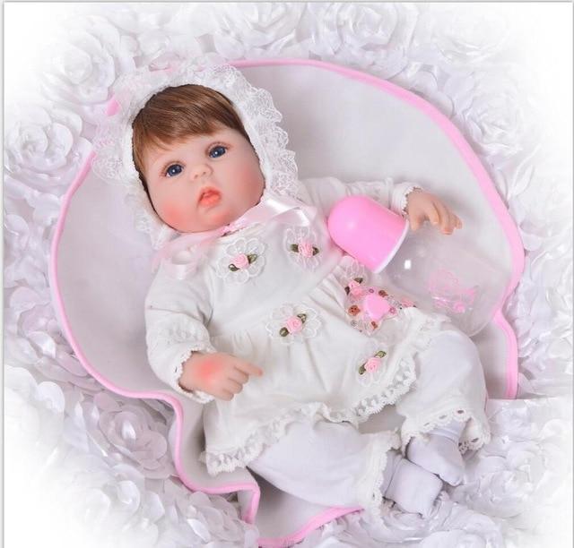 Bebe Reborn Marcia Linda de Silicone Vinil Macio (pronta entrega!)