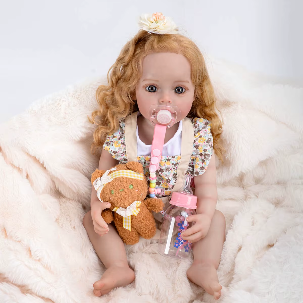 Princesa Cecília - Bebê Reborn Silicone vinil realista