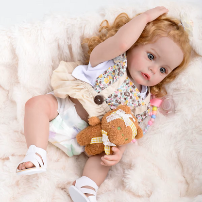 Princesa Cecília - Bebê Reborn Silicone vinil realista