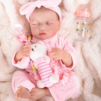 Bebê Reborn Menino ou Menina - Silicone vinil realista recém-nascido 2