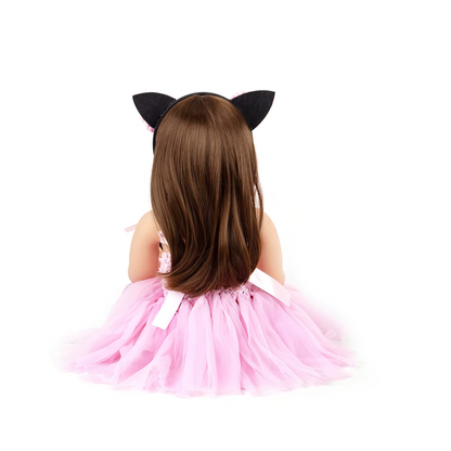Princesa Laura - Bebê Reborn Silicone vinil realista recém-nascido