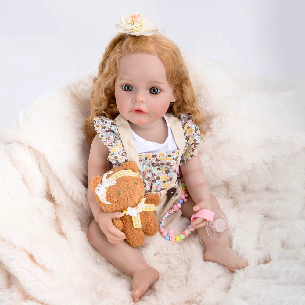 Princesa Cecília - Bebê Reborn Silicone vinil realista
