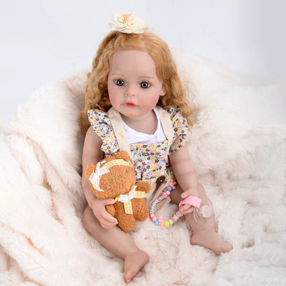 Princesa Cecília - Bebê Reborn Silicone vinil realista