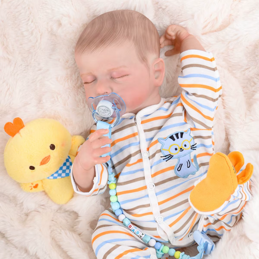 Bebê Reborn Menino ou Menina - Silicone vinil realista recém-nascido 2