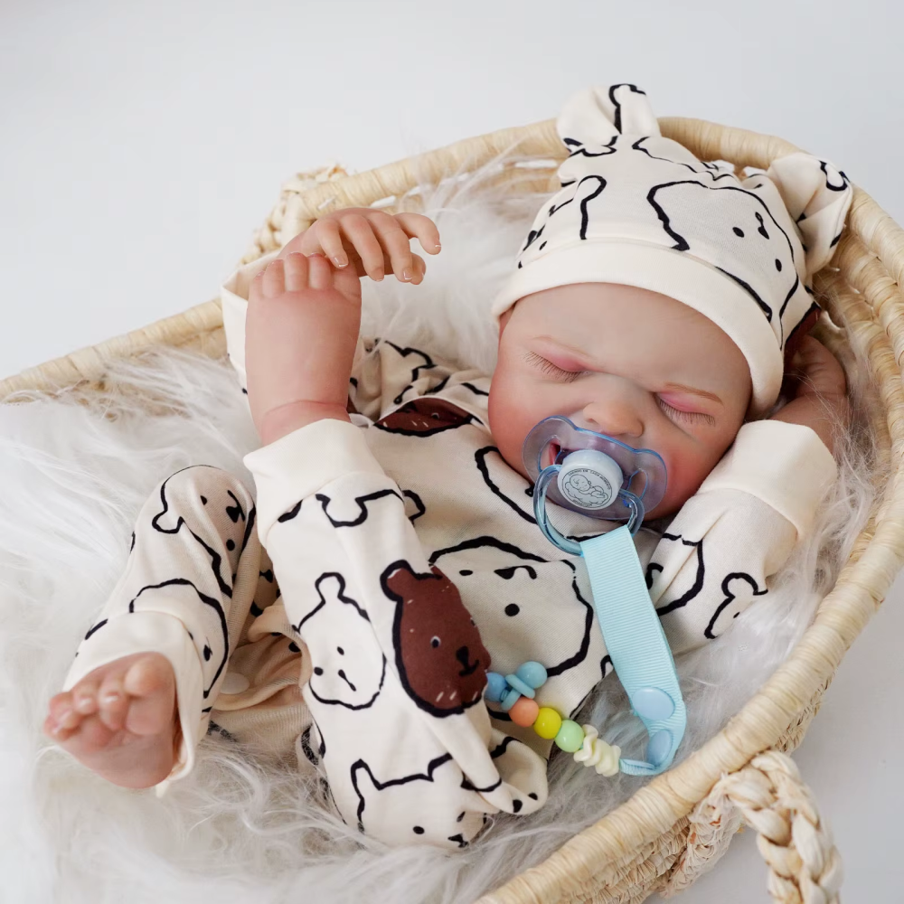 Bebê Reborn Menino ou Menina - Silicone vinil realista recém-nascido