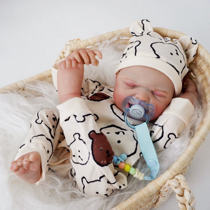 Bebê Reborn Menino ou Menina - Silicone vinil realista recém-nascido