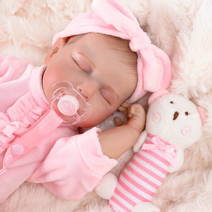 Bebê Reborn Menino ou Menina - Silicone vinil realista recém-nascido 2