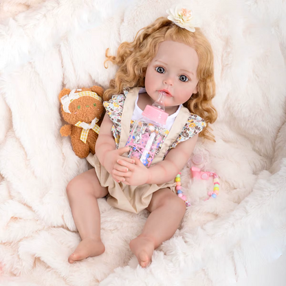 Princesa Cecília - Bebê Reborn Silicone vinil realista