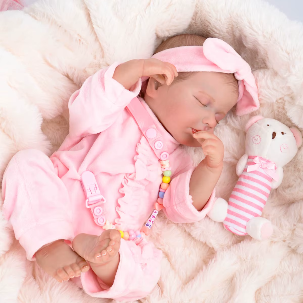 Bebê Reborn Menino ou Menina - Silicone vinil realista recém-nascido 2