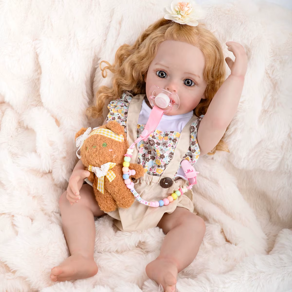 Princesa Cecília - Bebê Reborn Silicone vinil realista