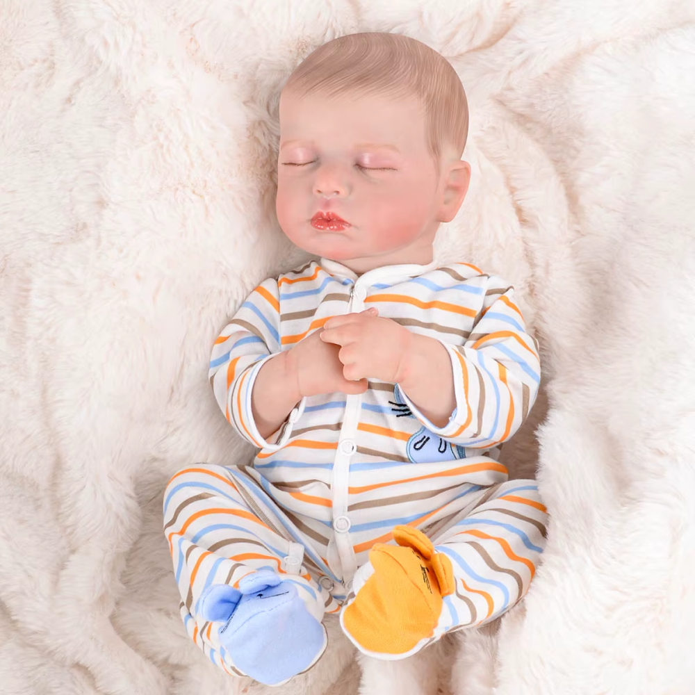 Bebê Reborn Menino ou Menina - Silicone vinil realista recém-nascido 2
