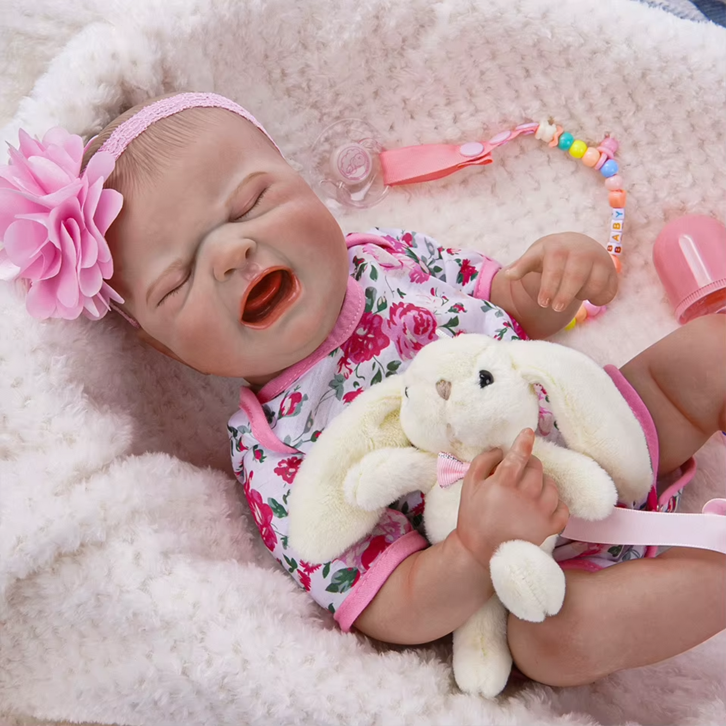 Bebê Reborn Menino ou Menina - Silicone vinil realista recém-nascido