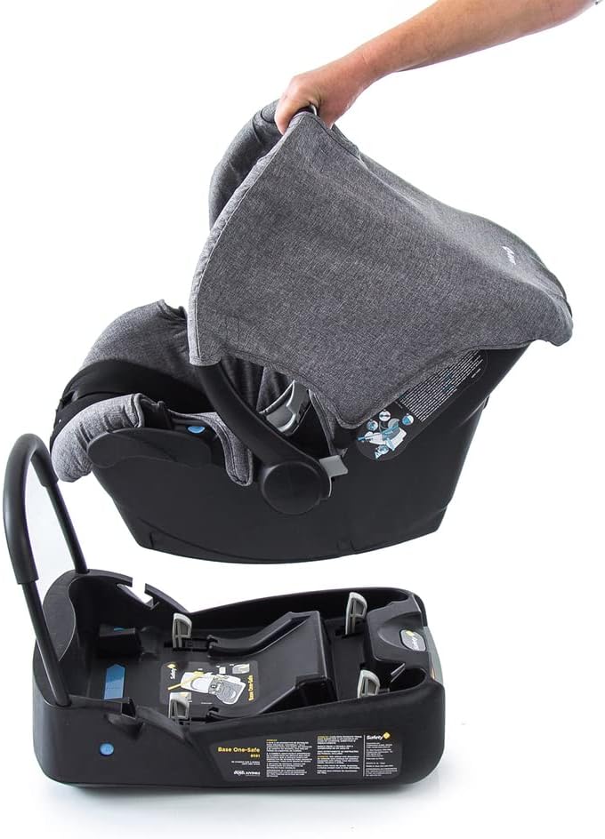Carrinho de Bebê Safety 1st Travel System Mobi Trio Preto