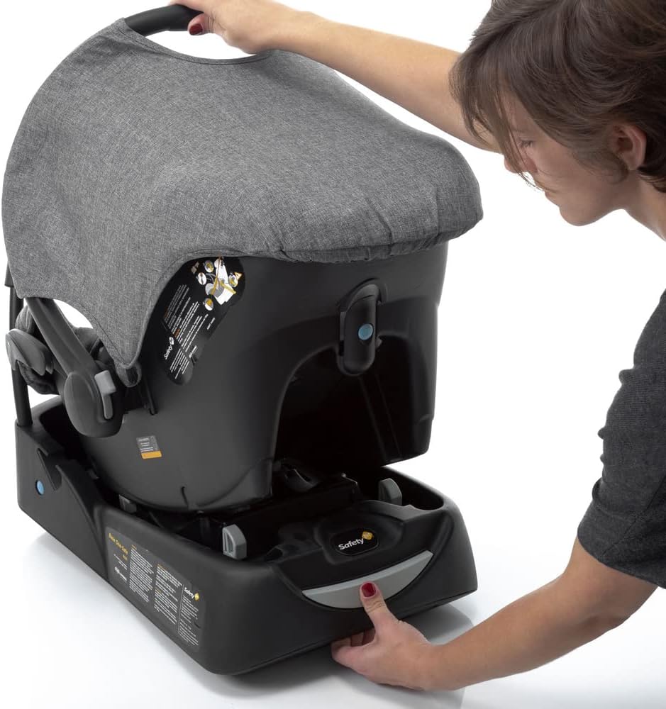 Carrinho de Bebê Safety 1st Travel System Mobi Trio Preto