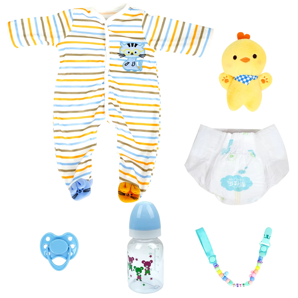 Bebê Reborn Menino ou Menina - Silicone vinil realista recém-nascido 2