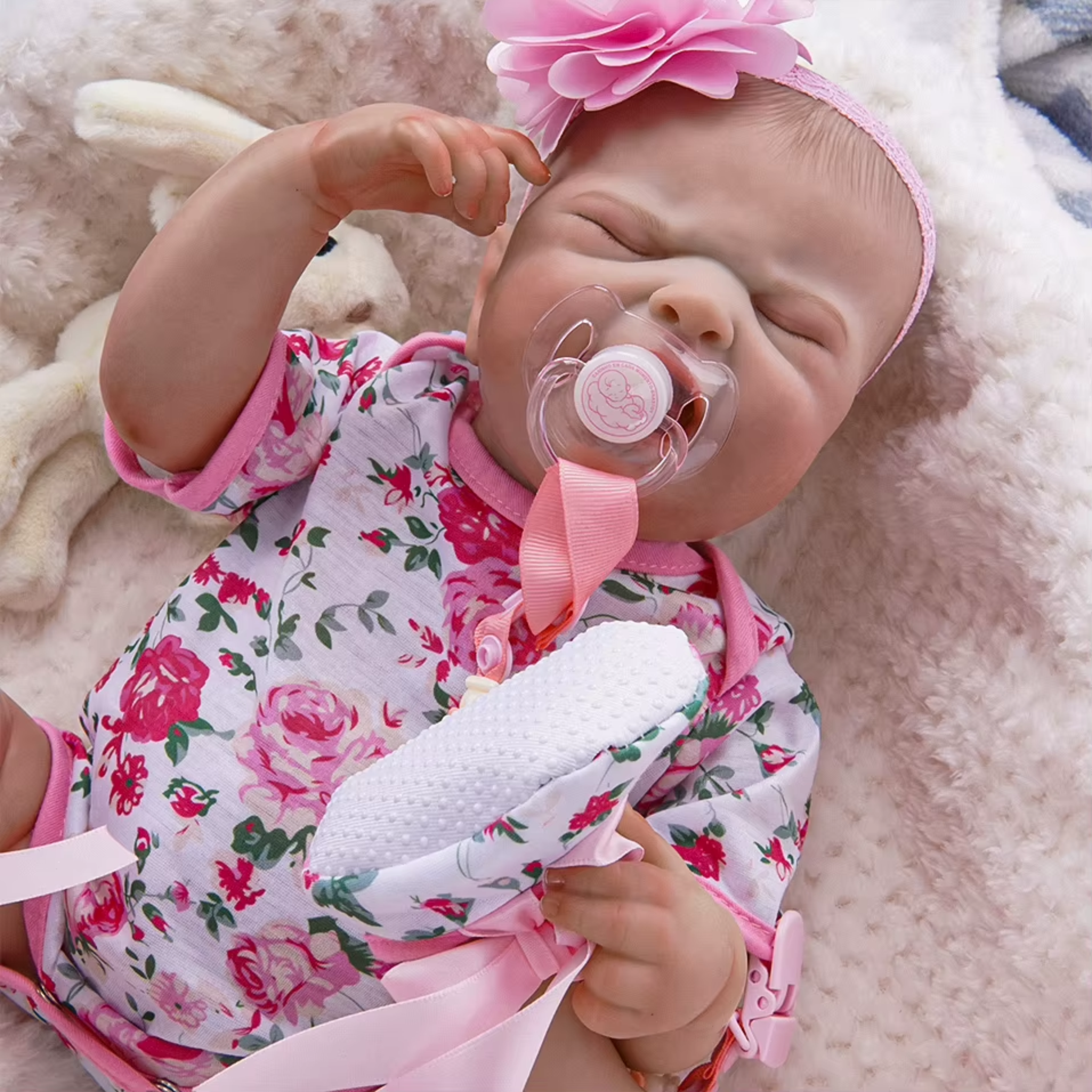 Bebê Reborn Menino ou Menina - Silicone vinil realista recém-nascido