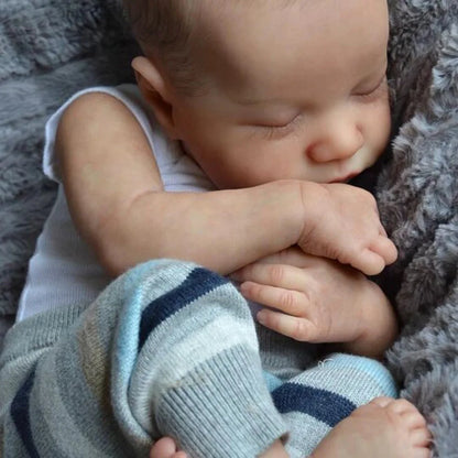 Bebê Reborn Menino Recém-nascido Arthur - Silicone realista