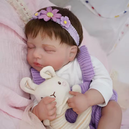 Boneca Bebê Reborn Menina em Silicone Vinil – Pode Tomar Banho