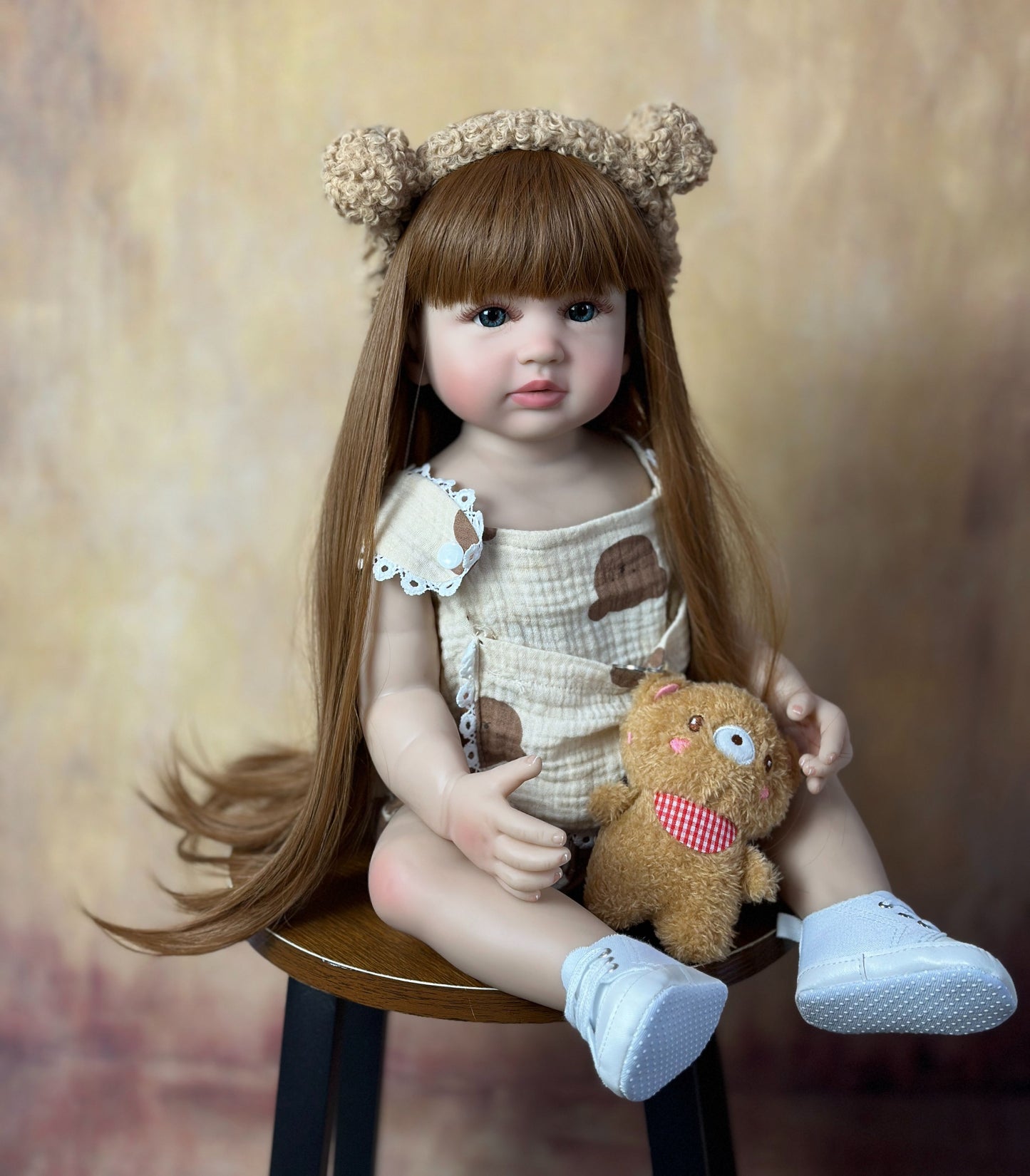 Princesa Cecília Boneca Reborn Corpo inteiro de Silicone de alta qualidade