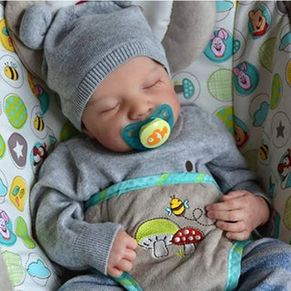 Bebê Reborn Menino Recém-nascido Arthur - Silicone realista