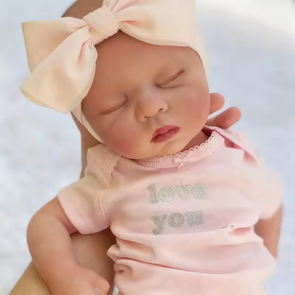 Boneca Bebê Reborn Menina em Silicone Sólido – Pode Tomar Banho