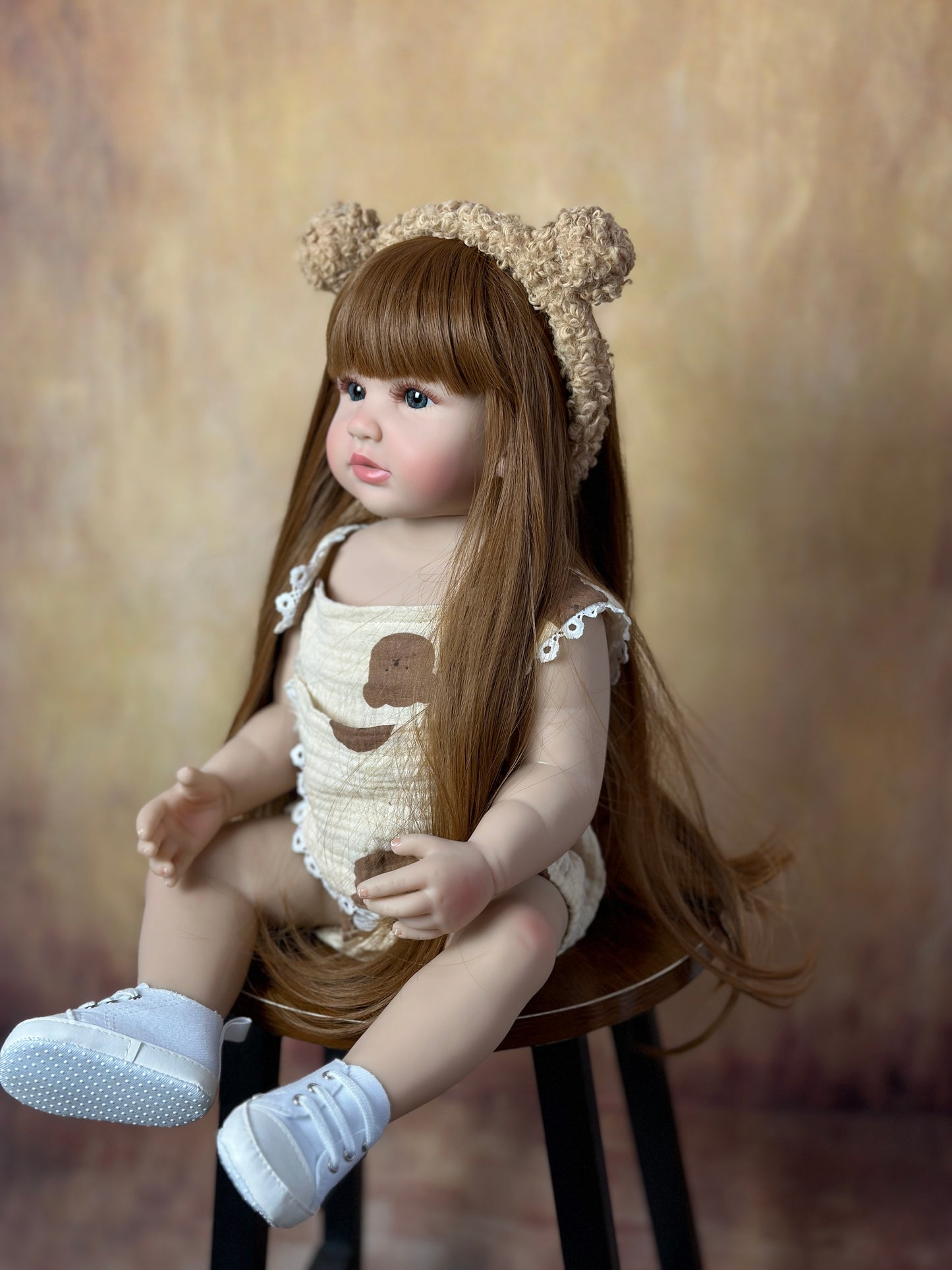 Princesa Cecília Boneca Reborn Corpo inteiro de Silicone de alta qualidade