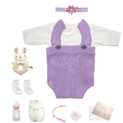 Boneca Bebê Reborn Menina em Silicone Vinil – Pode Tomar Banho