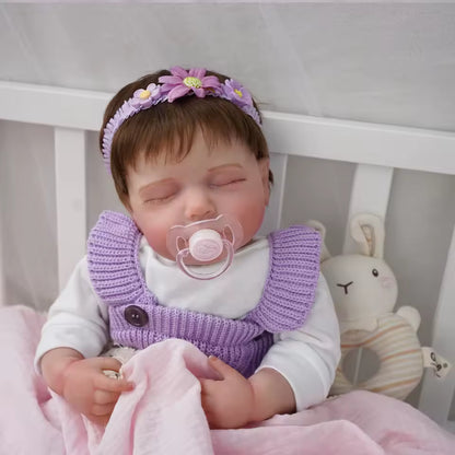 Boneca Bebê Reborn Menina em Silicone Vinil – Pode Tomar Banho