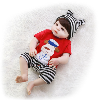 Bebe Reborn Lindo Menino James Corpinho Todo de Silicone à Pronta Entrega