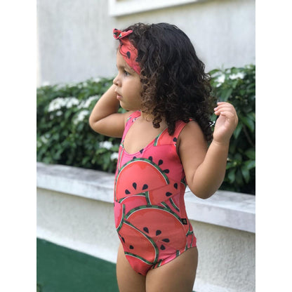 BODY COM TURBANTE INFANTIL BODY FEMININA BEBÊ SUPLEX